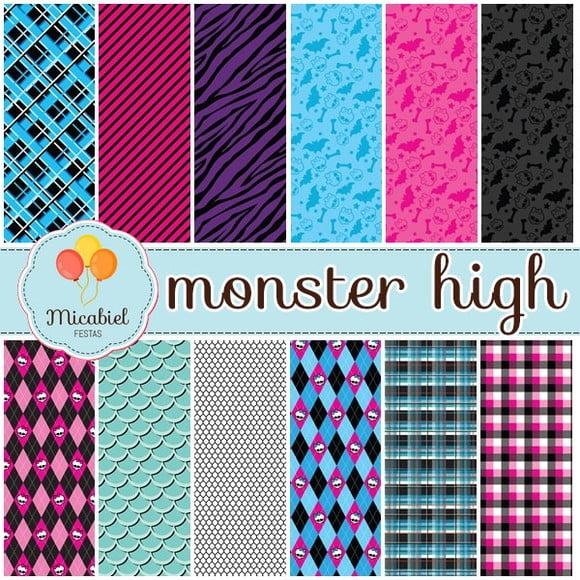 Papel Digital - Monster High 1