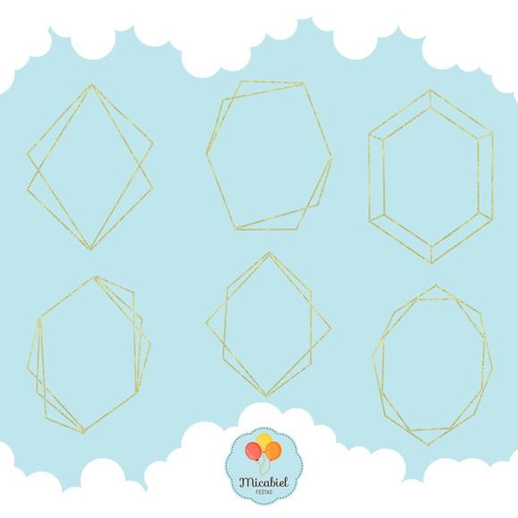 Clipart - Moldura (dourada) 1