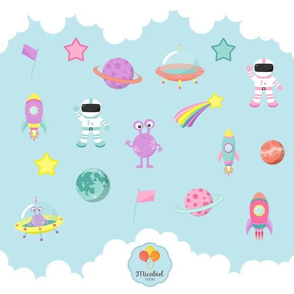 Clipart - Astronauta 2