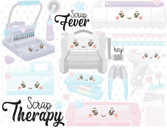 Clipart - Ferramentas de Scrap 1