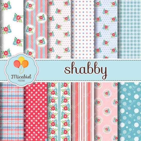 Papel Digital - Shabby Chic 7