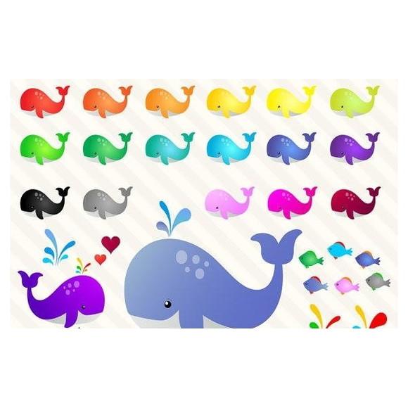 Clipart - Baleia 1