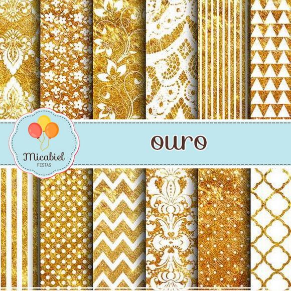 Papel Digital - Ouro 3