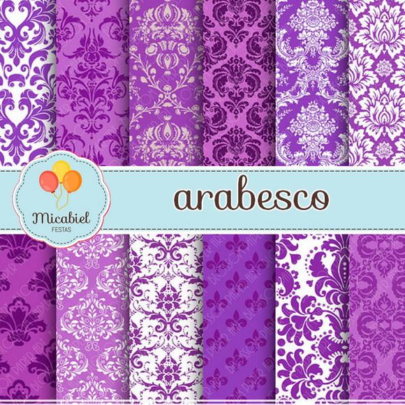 Papel Digital - Arabesco 8