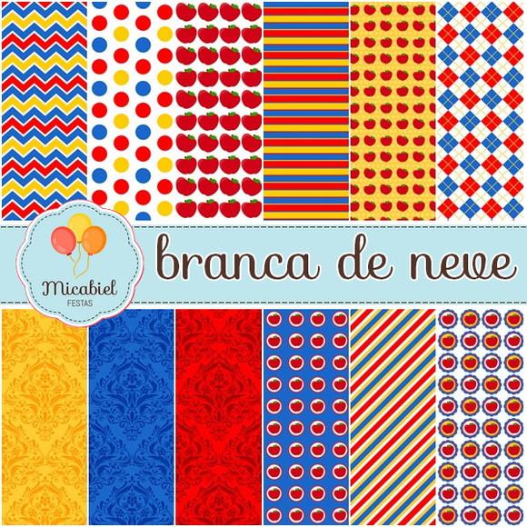 Papel Digital - Branca de Neve 4