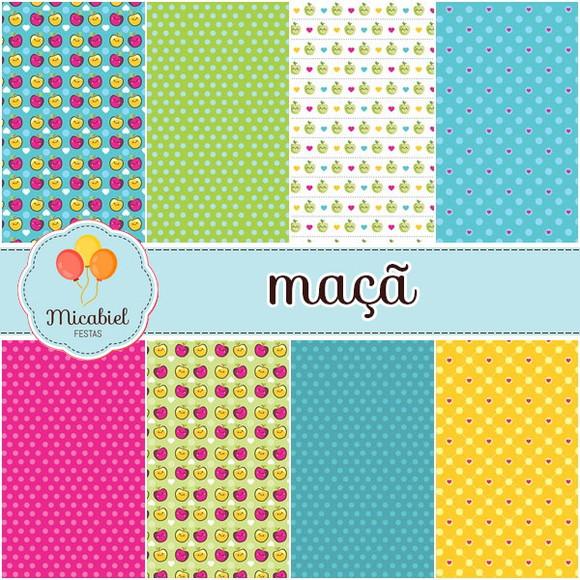 Papel Digital - Maçã 1