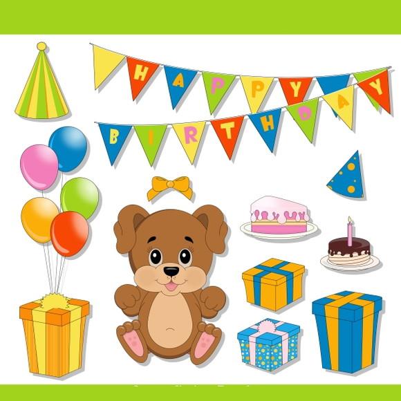 Clipart - Festa de Aniversário 1