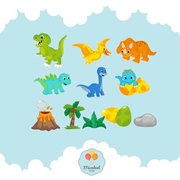 Clipart - Dinossauros 3