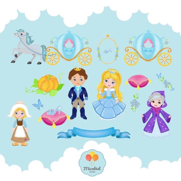 Clipart - Cinderela 1
