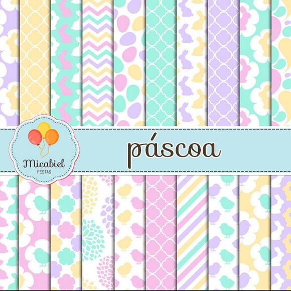 Papel Digital - Páscoa 4