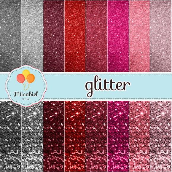 Papel Digital - Glitter 13