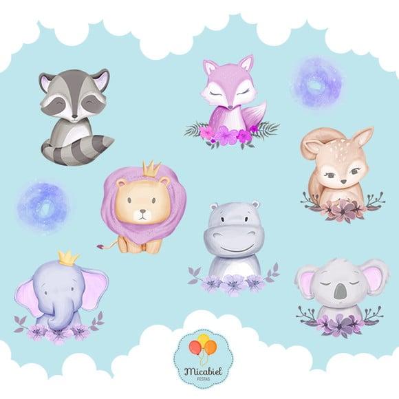 Clipart - Animais da Selva 1