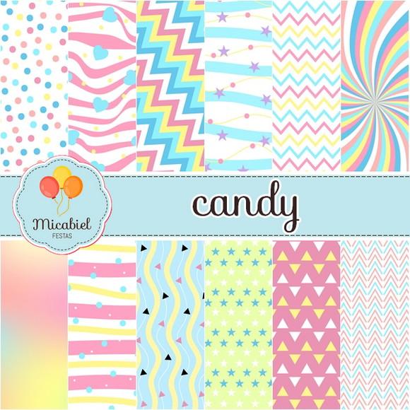 Papel Digital - Candy 1