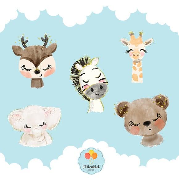 Clipart - Aquarela (animais) 2