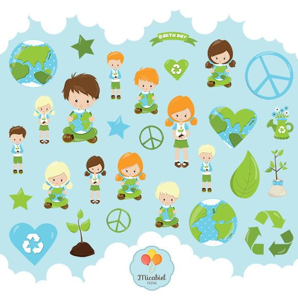 Clipart - Dia da Terra 1