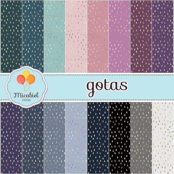 Papel Digital - Gotas 1