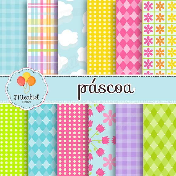Papel Digital - Páscoa 18