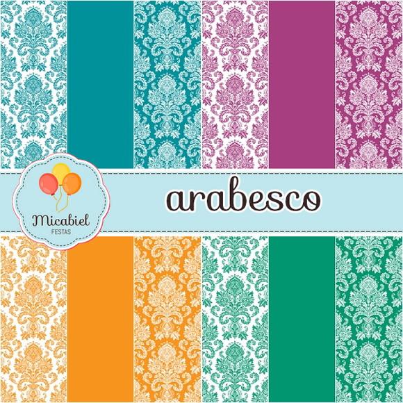 Papel Digital - Arabesco 5