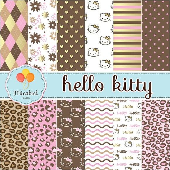 Papel Digital - Hello Kitty 1
