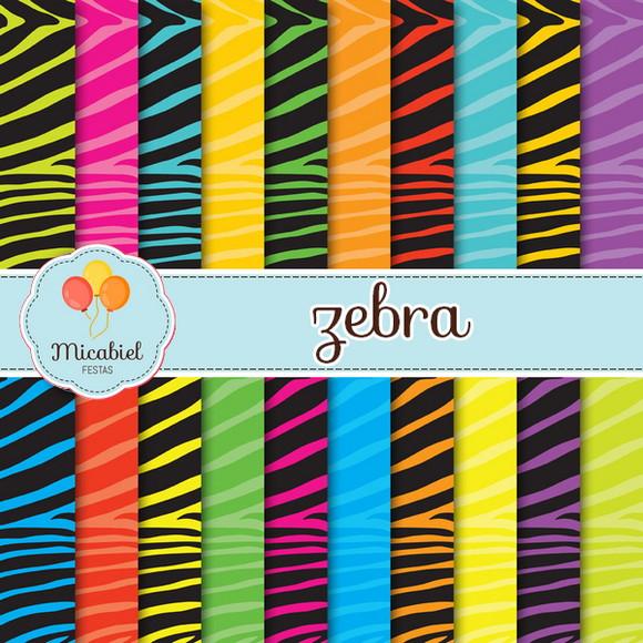 Papel Digital - Zebra 1