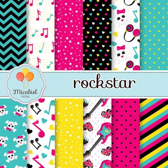 Papel Digital - Rockstar 1