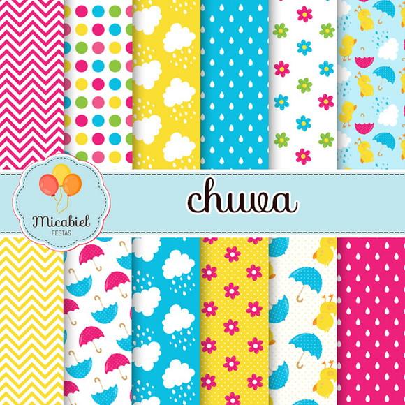 Papel Digital - Chuva 1