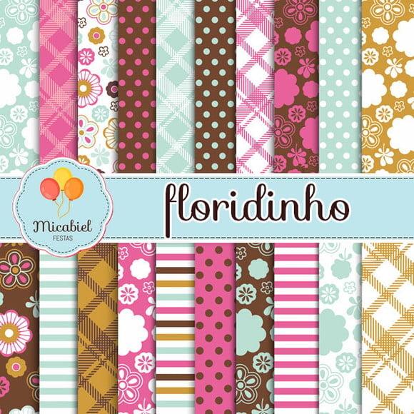Papel Digital - Floridinho 3