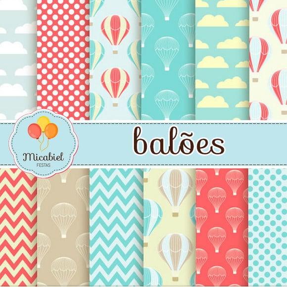 Papel Digital - Balões 1