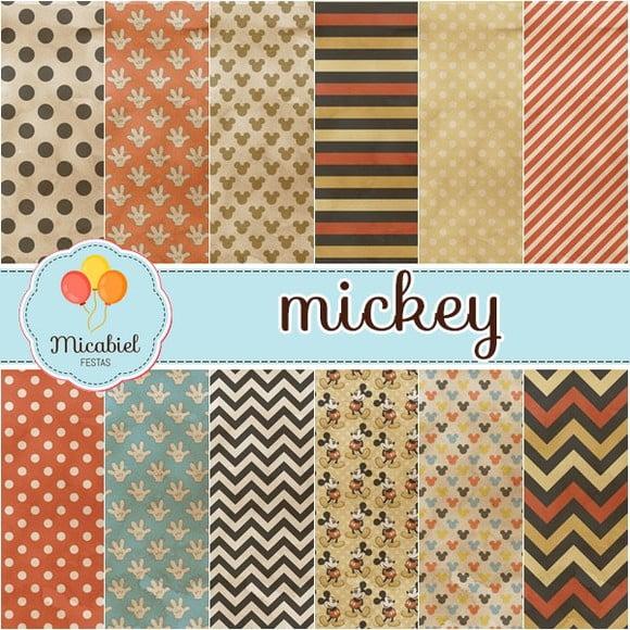 Papel Digital - Mickey 5