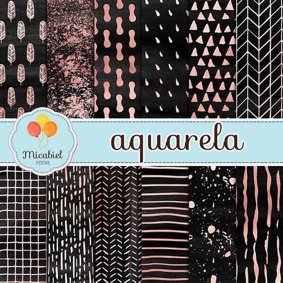Papel Digital - Aquarela 18