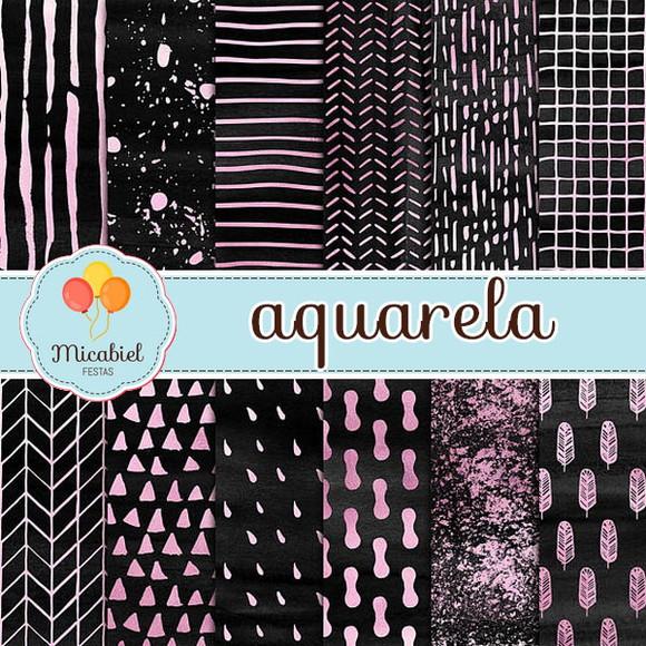 Papel Digital - Aquarela 17