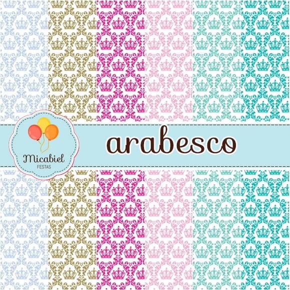 Papel Digital - Arabesco 6