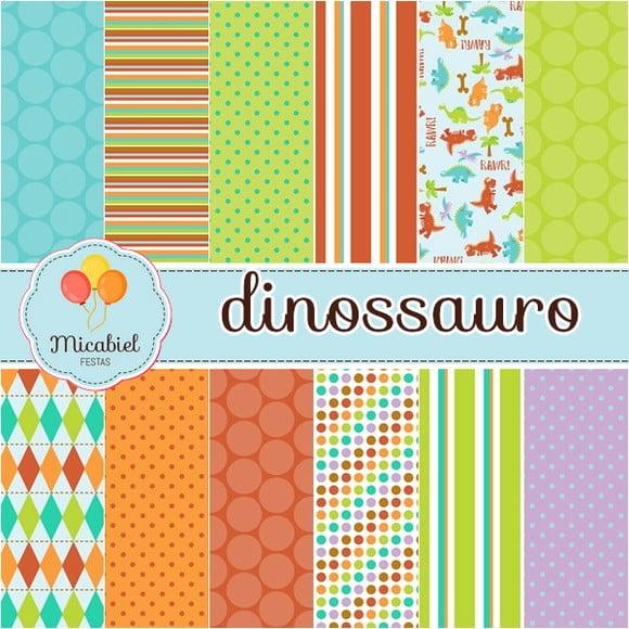 Papel Digital - Dinossauro 2