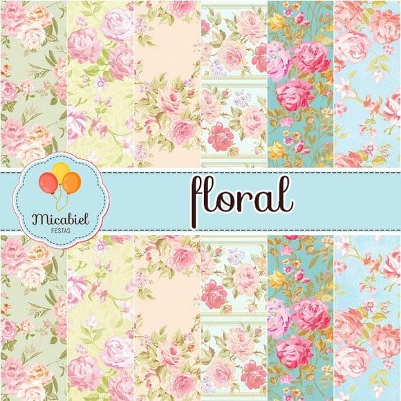 Papel Digital - Floral 2