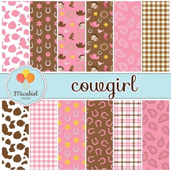 Papel Digital - Cowgirl 1