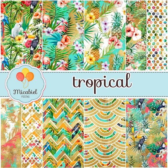 Papel Digital - Tropical 1