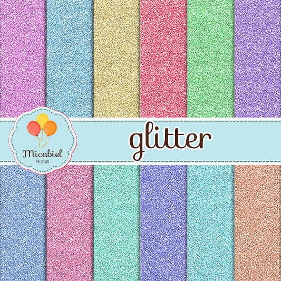 Papel Digital - Glitter 4