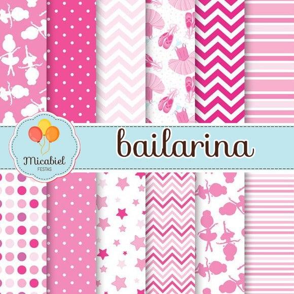 Papel Digital - Bailarina 1