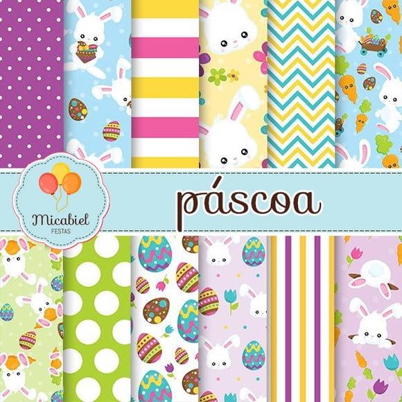 Papel Digital - Páscoa 3