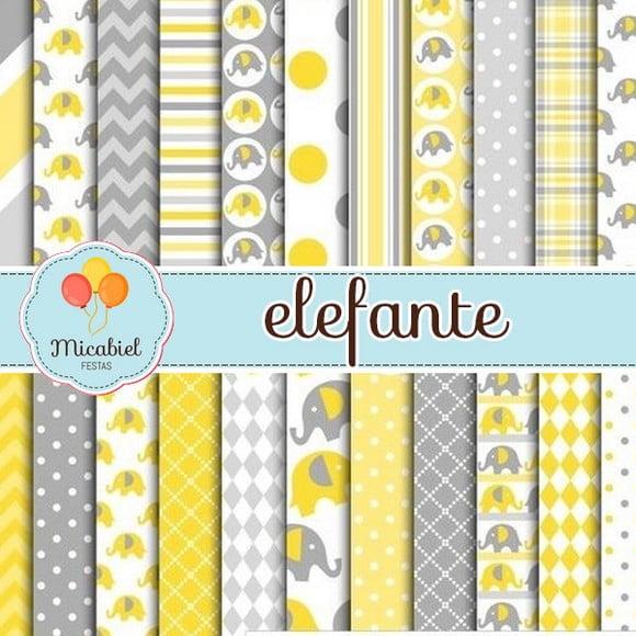 Papel Digital - Elefante 1