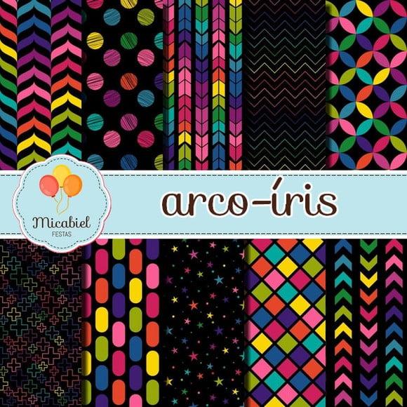 Papel Digital - Arco-íris 2