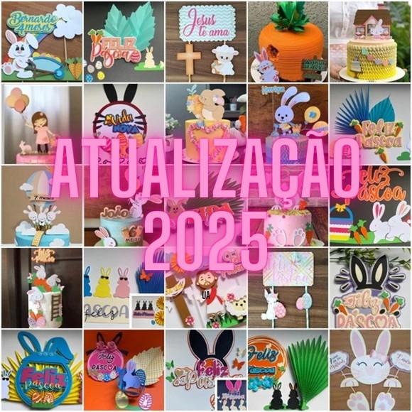 Combo Páscoa 2025 (530 Topos)