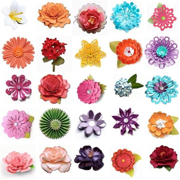 Leve + 13 - Arquivo de Corte - Flores 3d