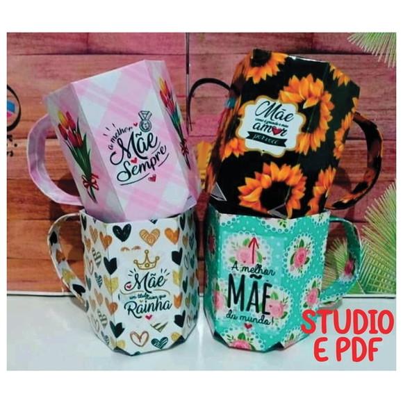 Arquivo de Corte - Artes para Caneca (dia das Mães) 1