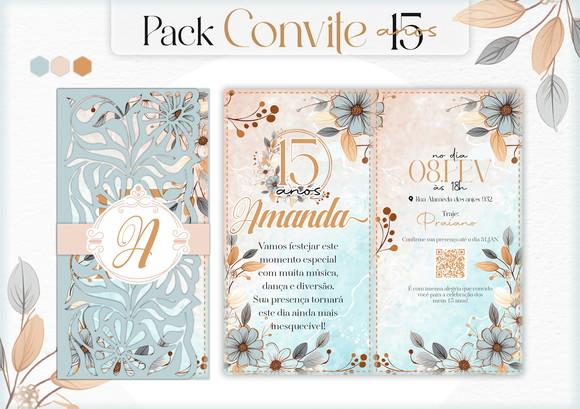 Leve + 13 - Arquivo de Corte - Convite 15 Anos 4