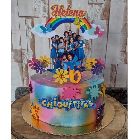 Arquivo de Corte - Topo de Bolo (chiquititas) 2