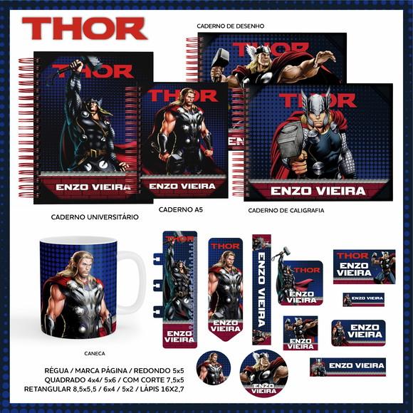 Arquivo Digital - Etiqueta Escolar (Thor) A