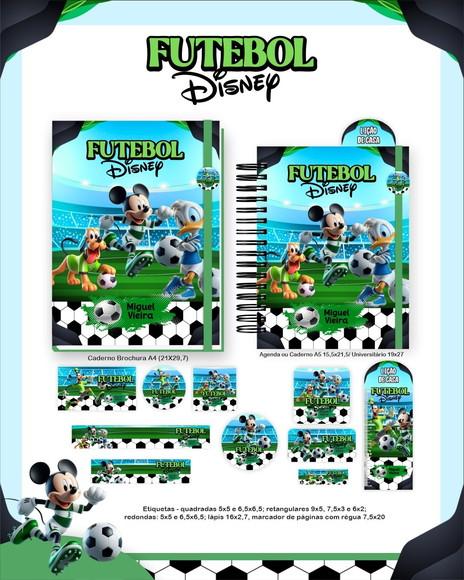 Leve + 13 - Arquivo Digital - Etiqueta Escolar (futebol) J