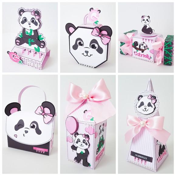 Arquivo de Corte - Panda Menina 11