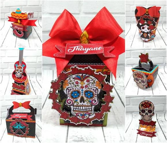 Arquivo De Corte - Caveira Mexicana 1